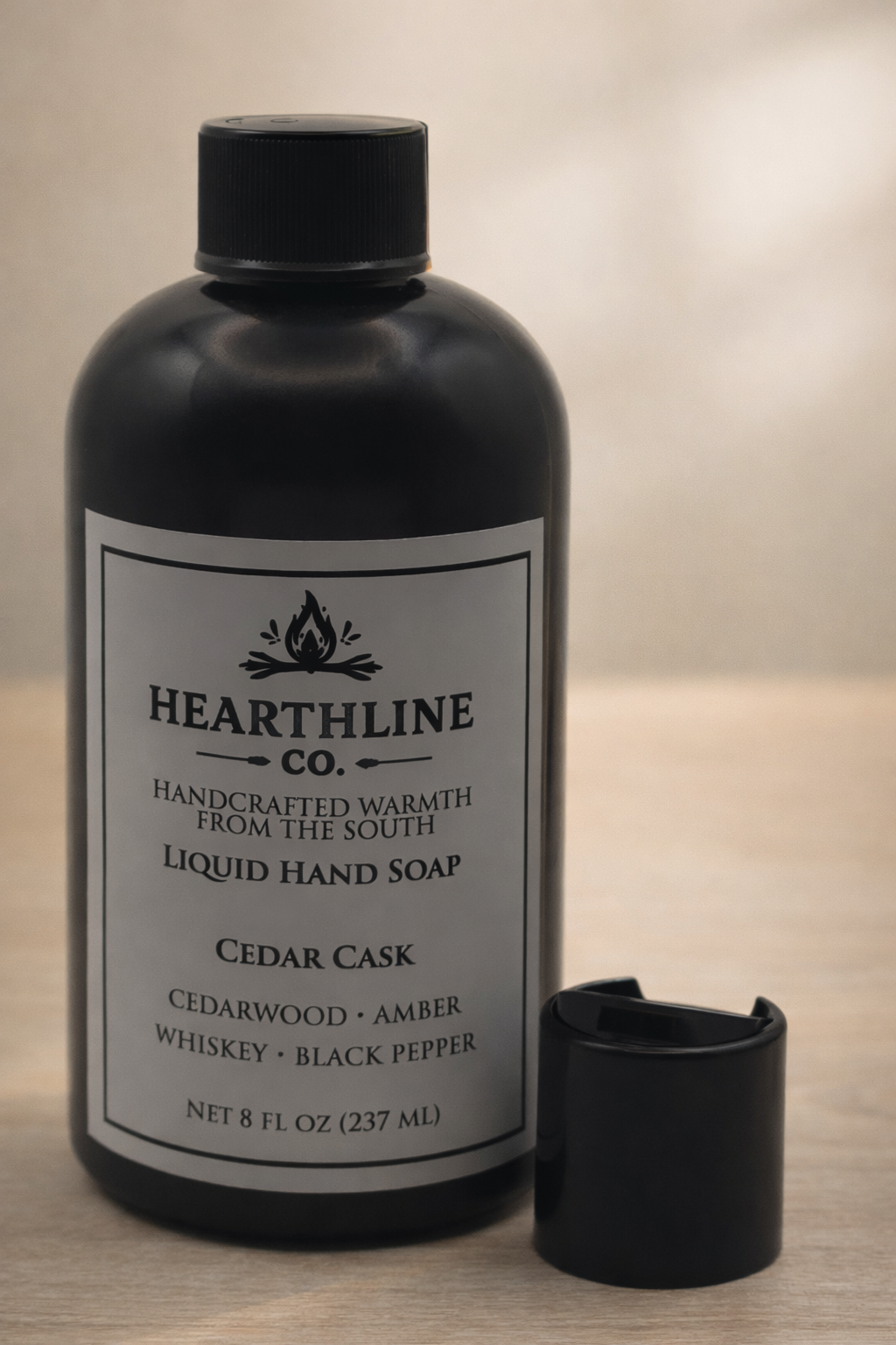 Cedar Cask Liquid Handsoap 8oz