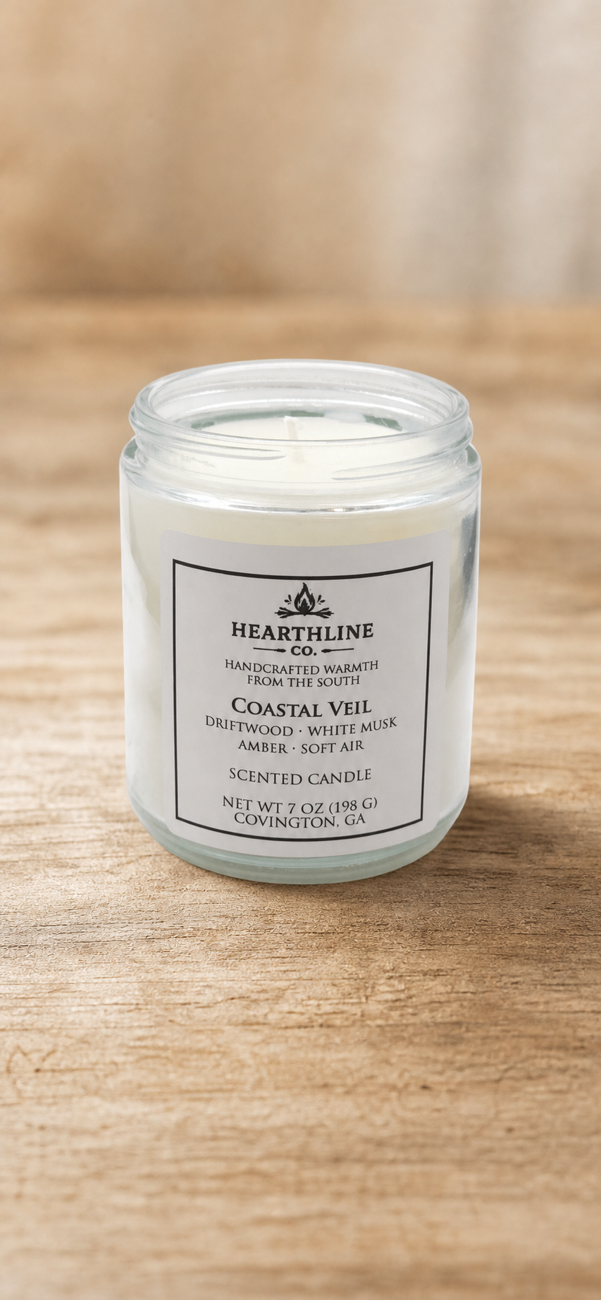 Coastal Veil 7oz Candle