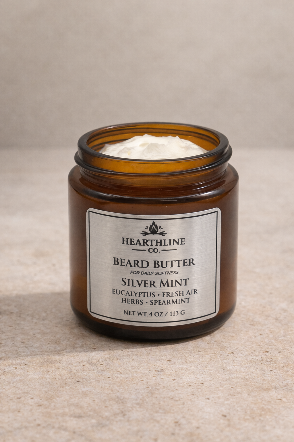 Silver Mint Beard Butter