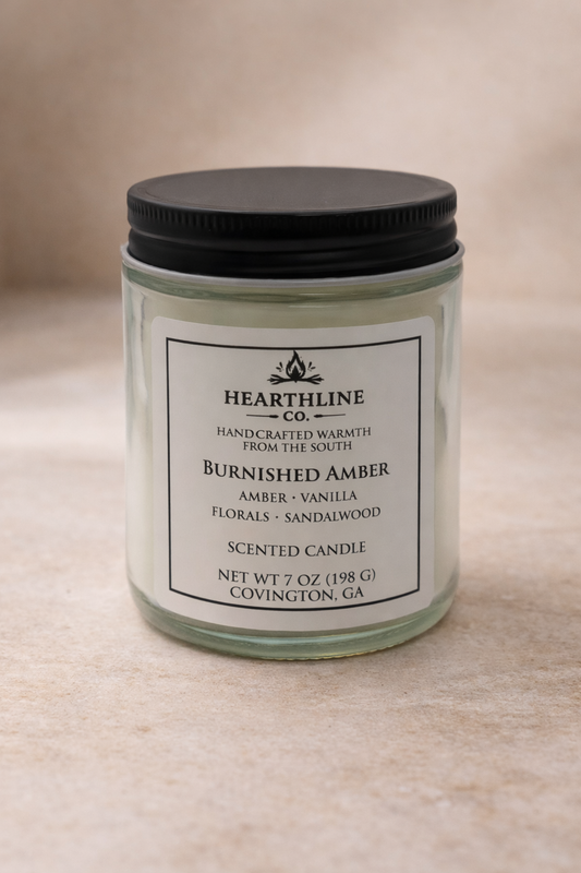 Burnished Amber 7oz Candle