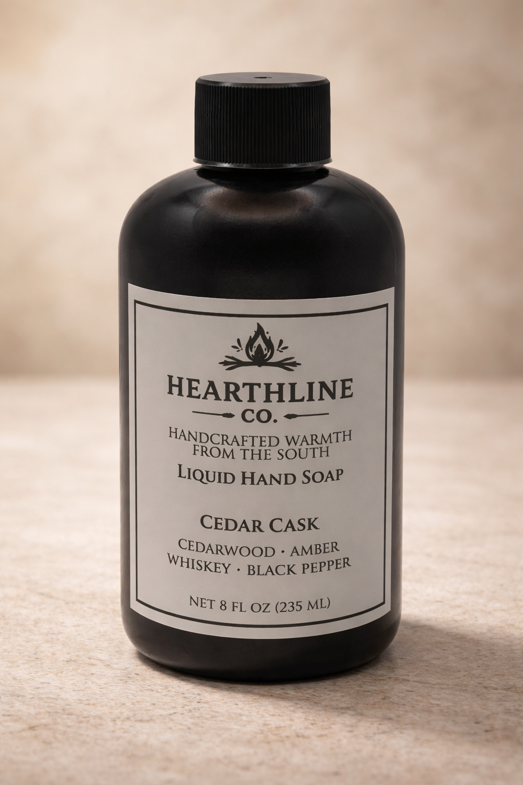 Cedar Cask Liquid Handsoap 8oz