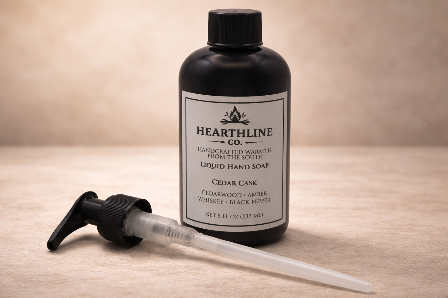 Cedar Cask Liquid Handsoap 8oz