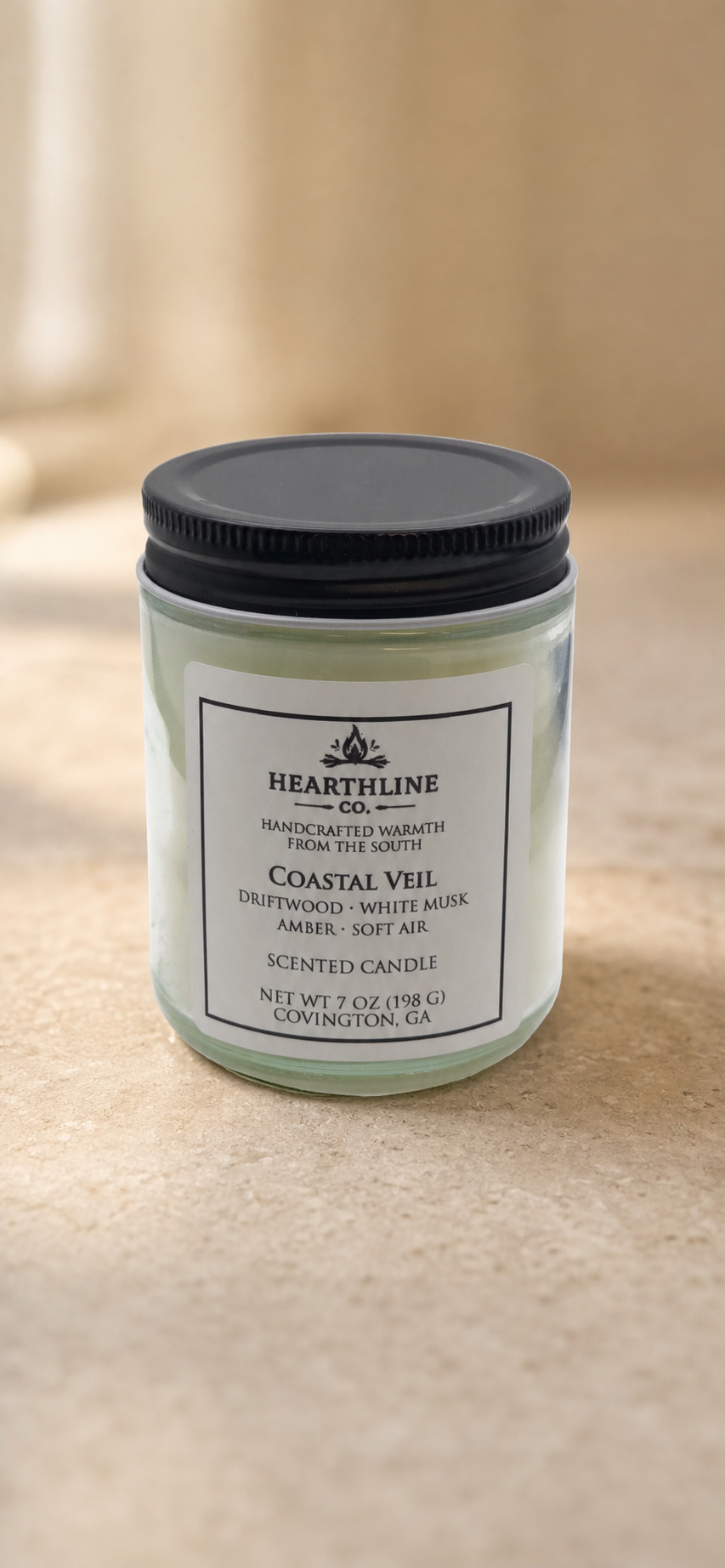 Coastal Veil 7oz Candle