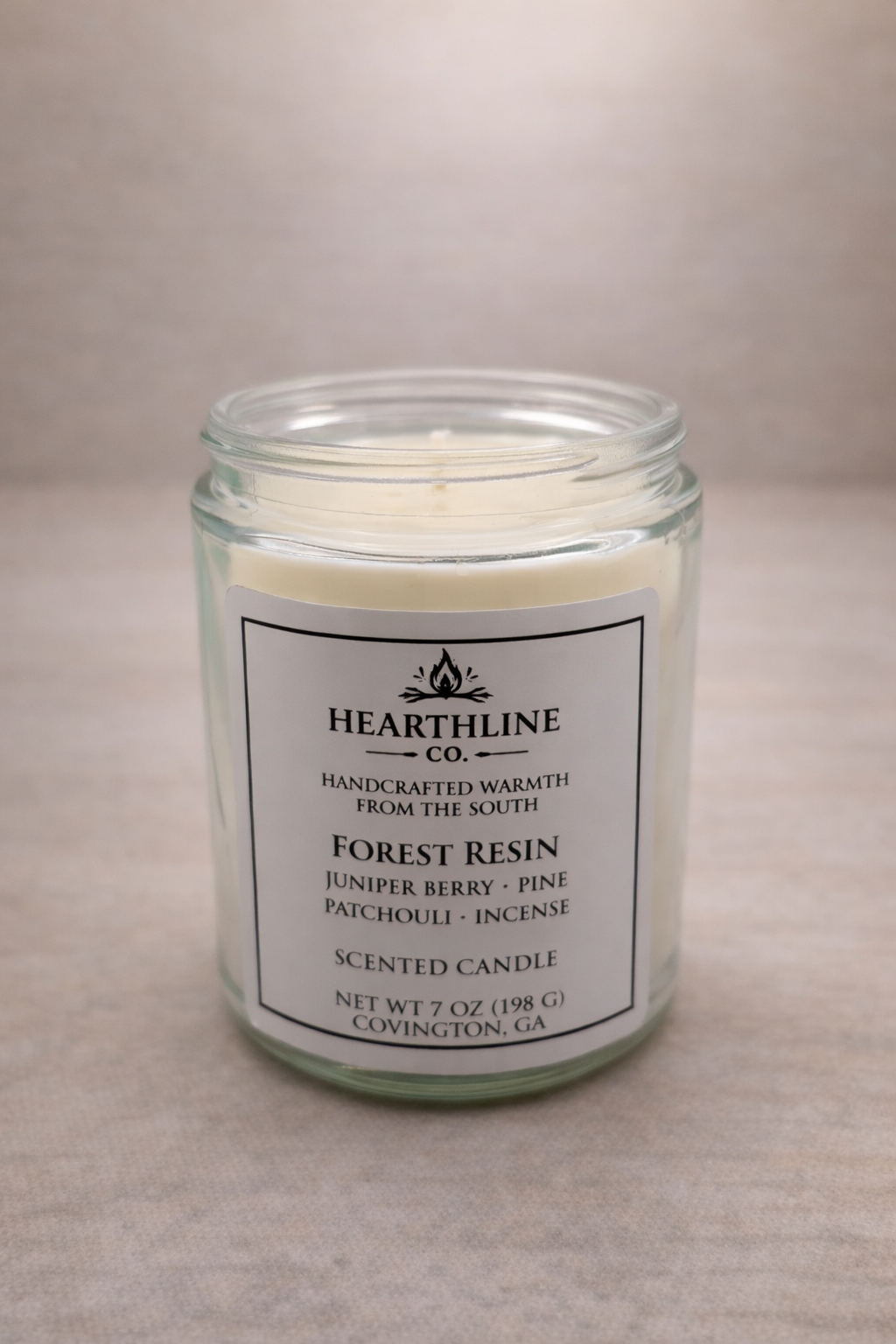 Forest Resin 7oz Candle