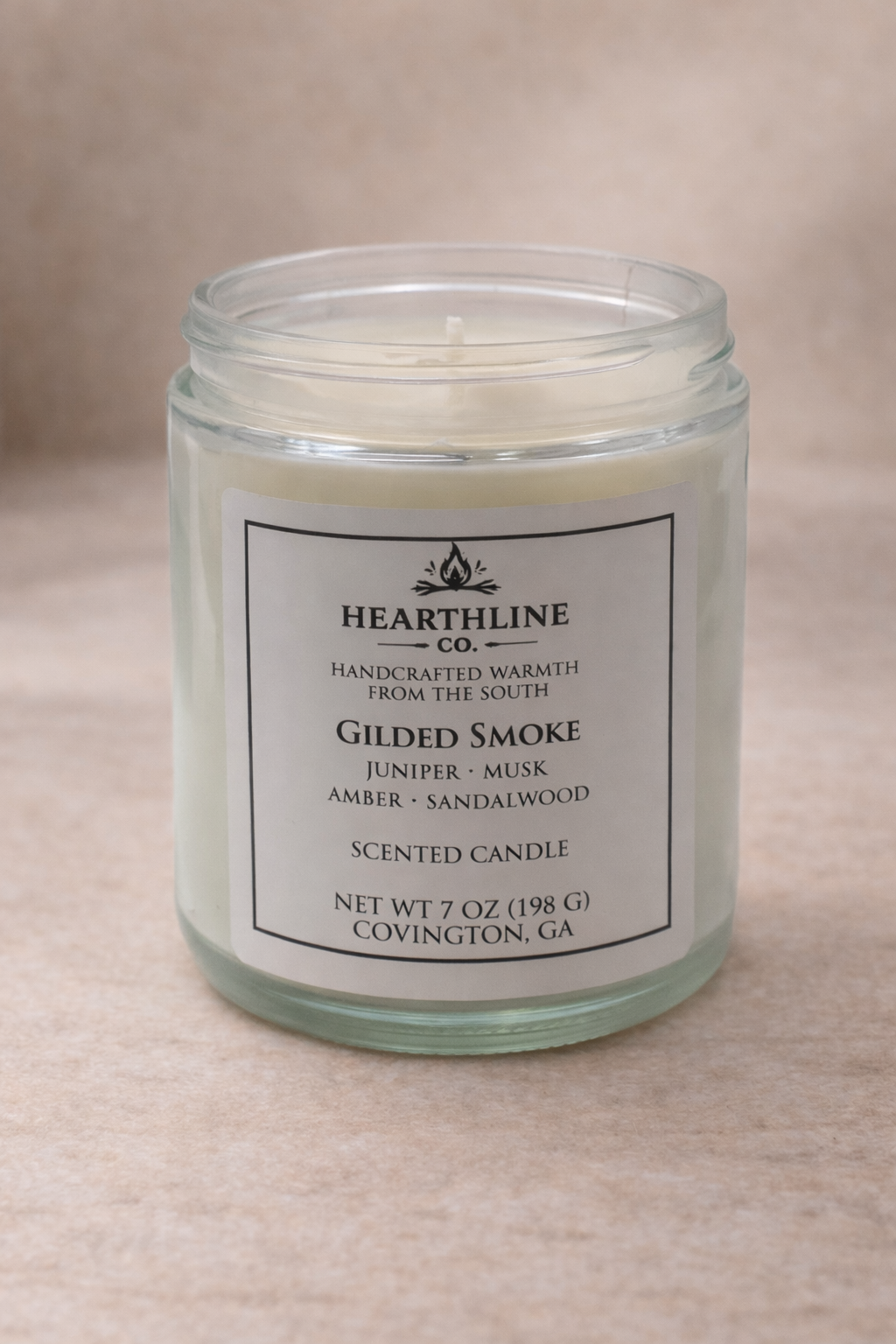 Gilded Smoke 7oz Candle