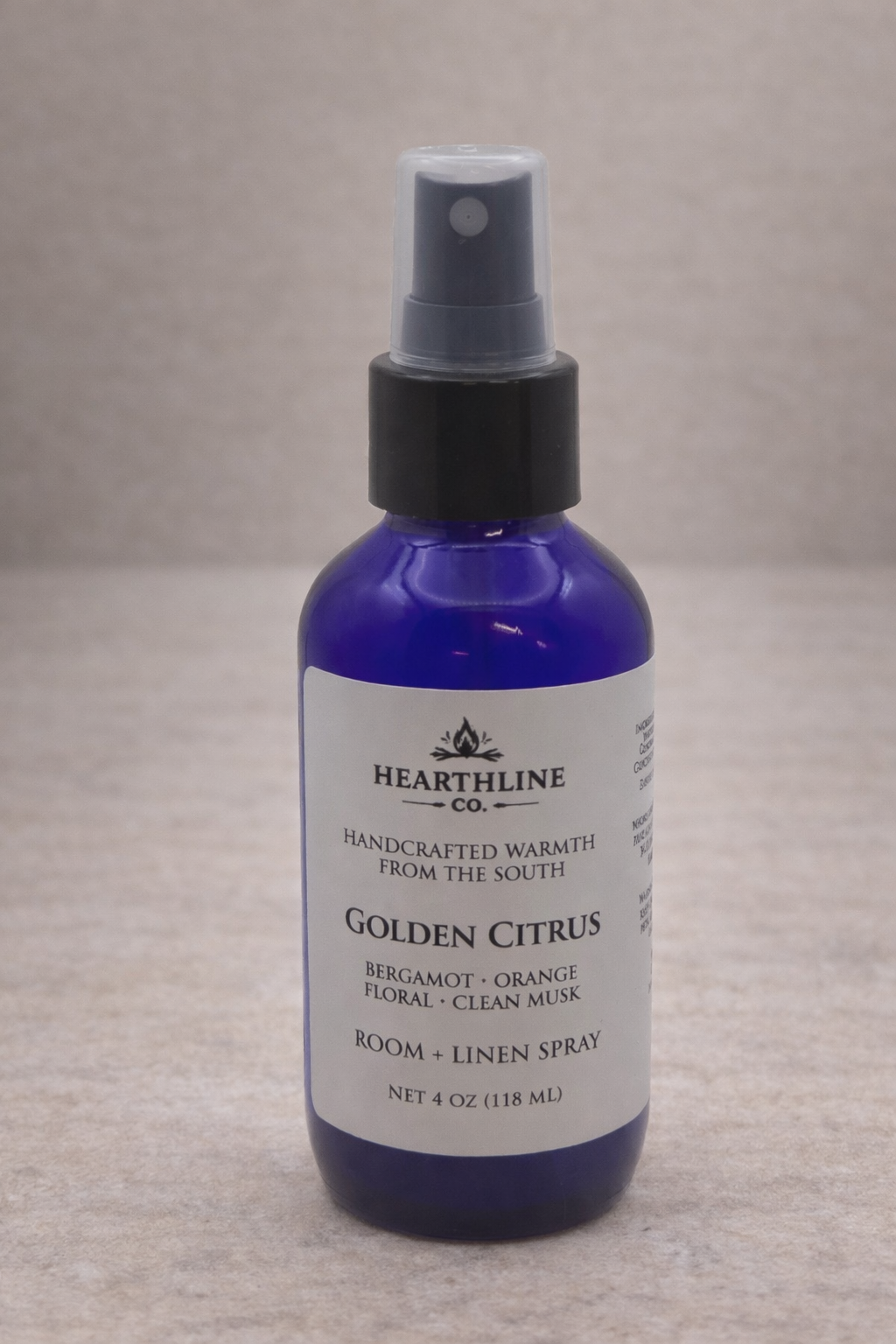 Golden Citrus Room + Linen Spray 4oz