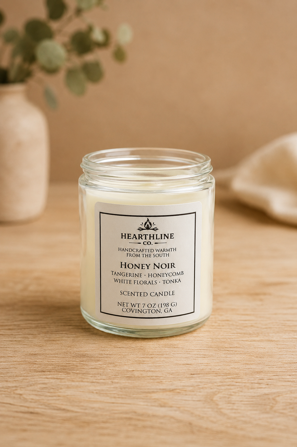 Honey Noir 7oz Candle