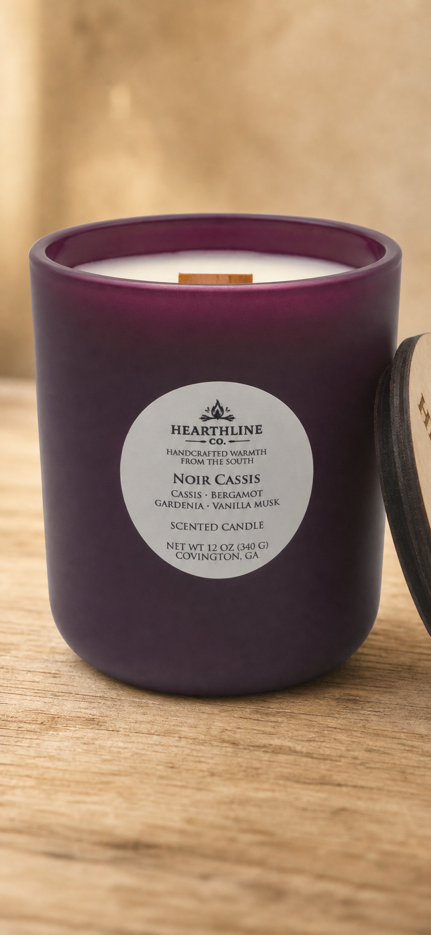 Noir Cassis 12oz Candle