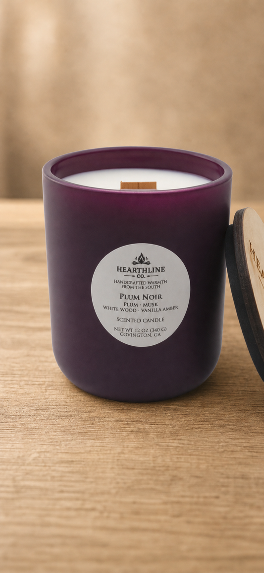 Plum Noir 12oz Candle