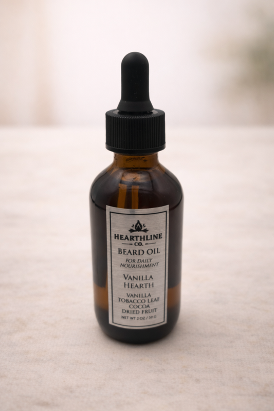 Vanilla Hearth Beard Oil 2oz