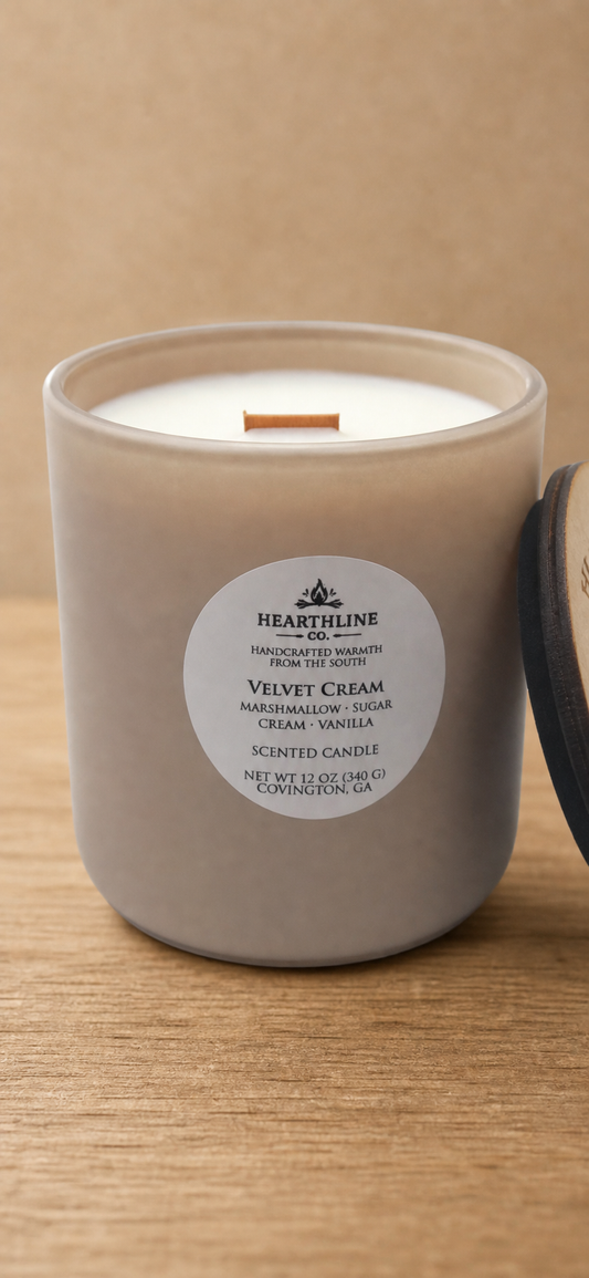 Velvet Cream 12oz Candle