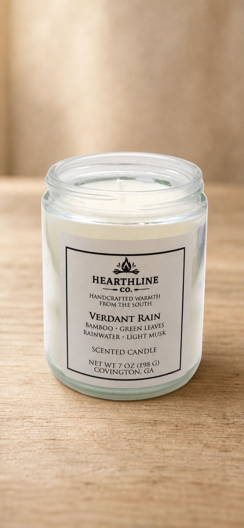 Verdant Rain 7oz Candle